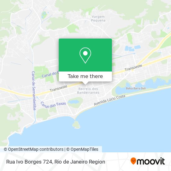 Rua Ivo Borges 724 map