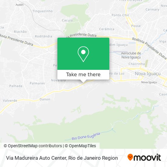 Via Madureira Auto Center map