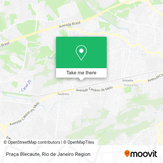 Praça Blecaute map