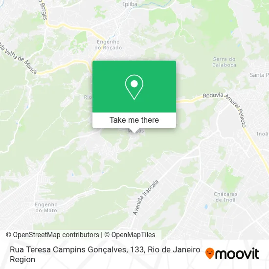 Rua Teresa Campins Gonçalves, 133 map