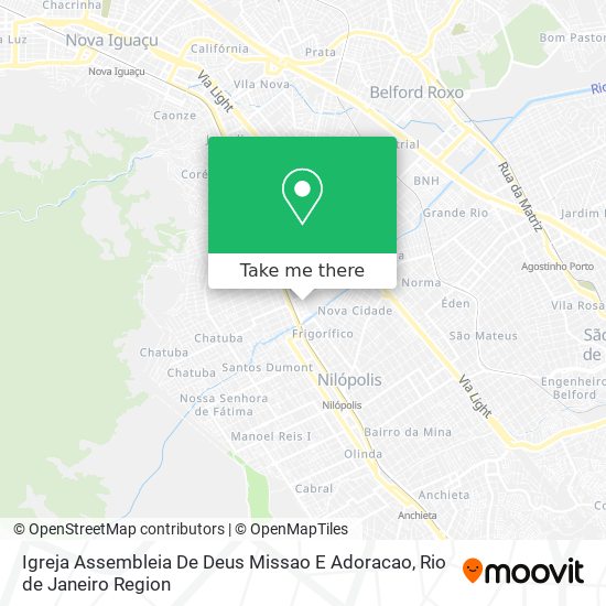 Igreja Assembleia De Deus Missao E Adoracao map