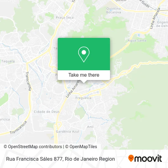 Rua Francisca Sáles 877 map