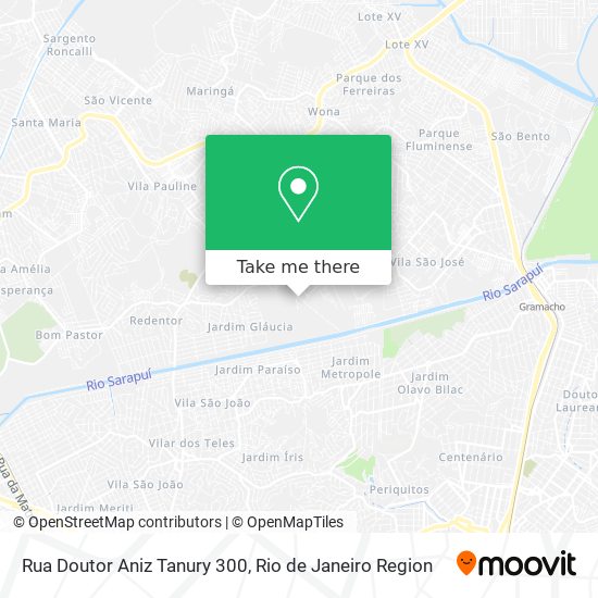 Mapa Rua Doutor Aniz Tanury 300