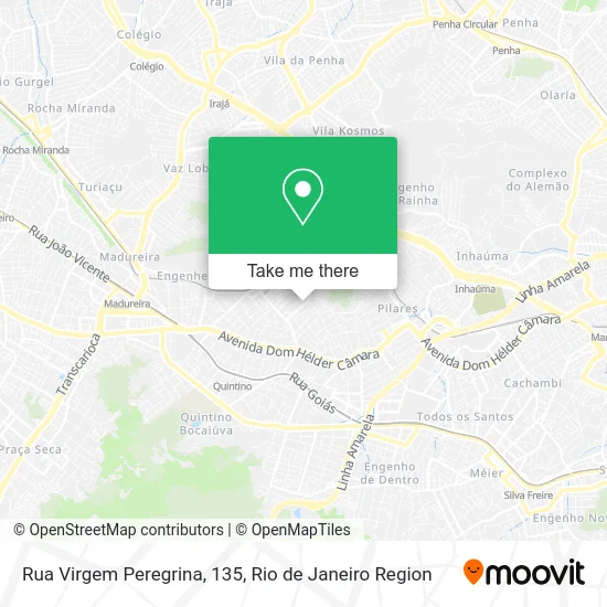 Rua Virgem Peregrina, 135 map