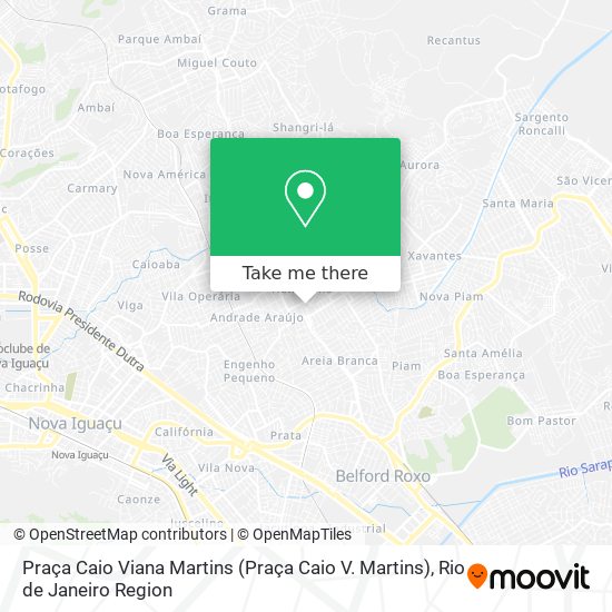 Praça Caio Viana Martins map