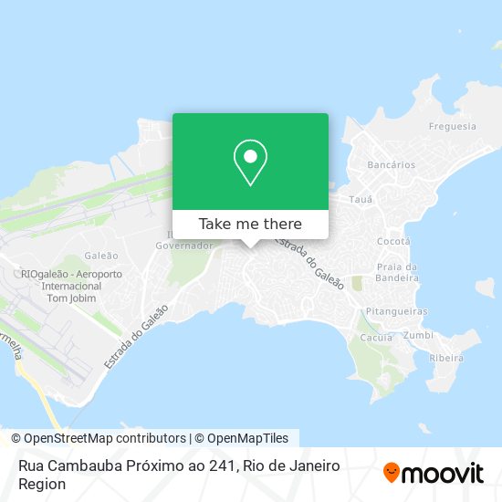 Rua Cambauba Próximo ao 241 map