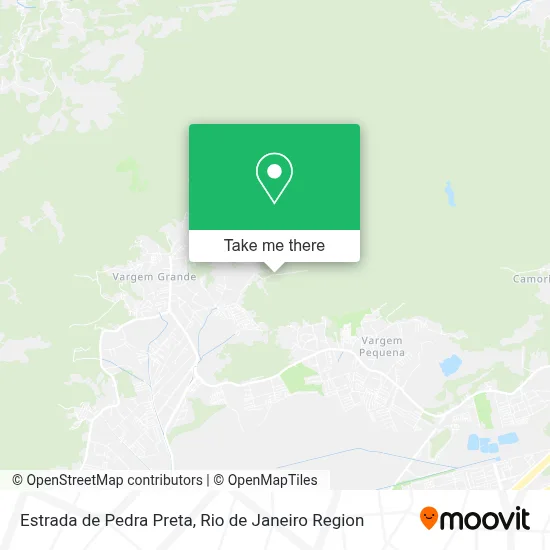 Estrada de Pedra Preta map