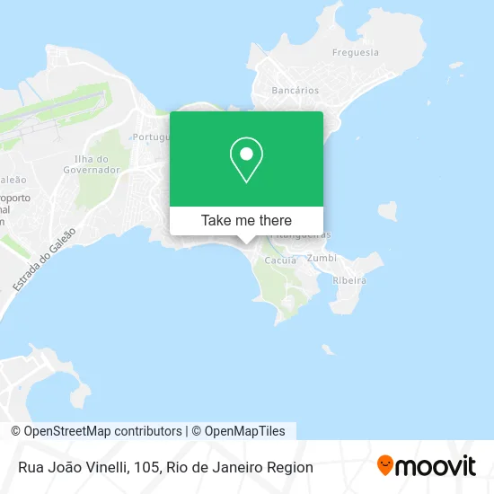 Rua João Vinelli, 105 map