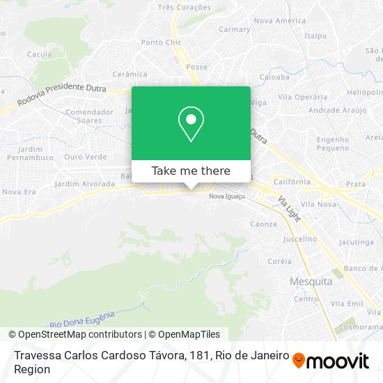 Travessa Carlos Cardoso Távora, 181 map