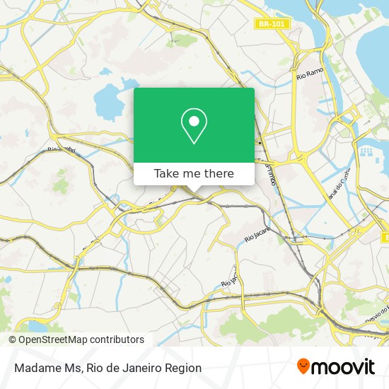 Madame Ms map