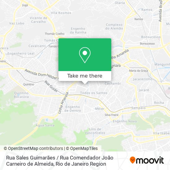 Mapa Rua Sales Guimarães / Rua Comendador João Carneiro de Almeida