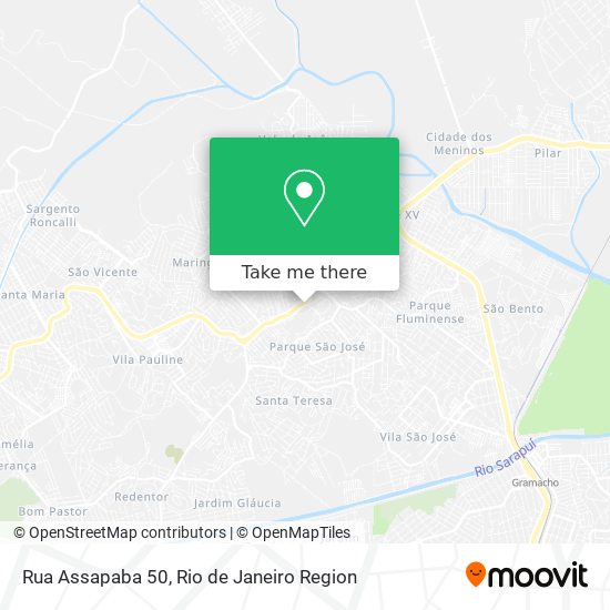 Rua Assapaba 50 map