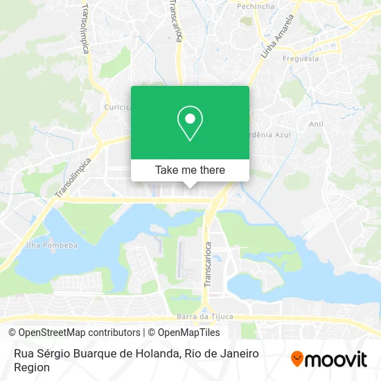 Rua Sérgio Buarque de Holanda map