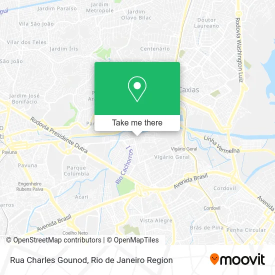 Rua Charles Gounod map