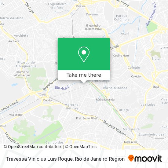 Travessa Vinicius Luis Roque map