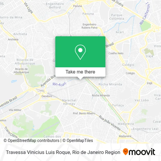 Travessa Vinicius Luis Roque map