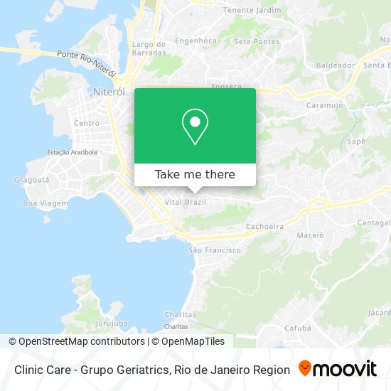Clinic Care - Grupo Geriatrics map