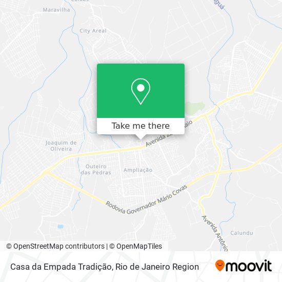 Casa da Empada Tradição map