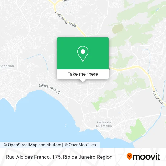 Rua Alcides Franco, 175 map
