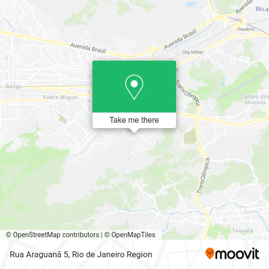 Rua Araguanã 5 map