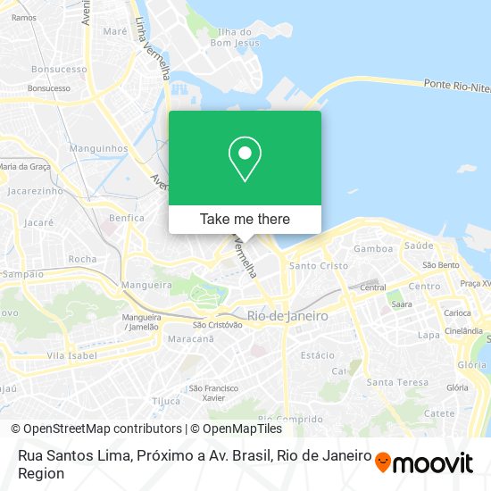 Rua Santos Lima, Próximo a Av. Brasil map