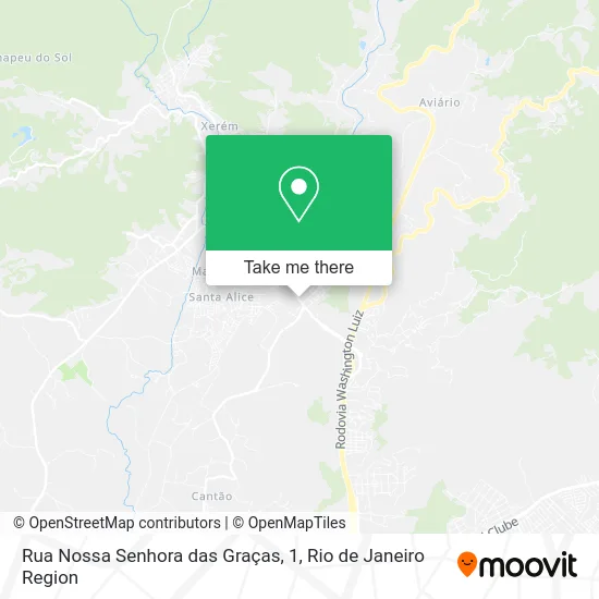Rua Nossa Senhora das Graças, 1 map