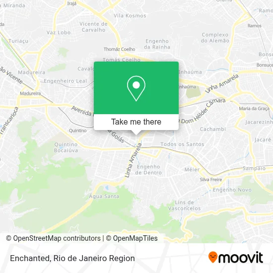 Encantado map
