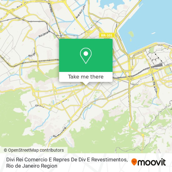 Divi Rei Comercio E Repres De Div E Revestimentos map