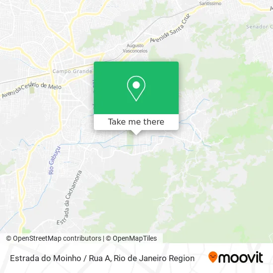 Estrada do Moinho / Rua A map