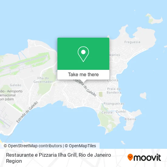 Restaurante e Pizzaria Ilha Grill map