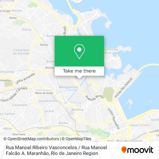 Mapa Rua Manoel Ribeiro Vasconcelos / Rua Manoel Falcão A. Maranhão