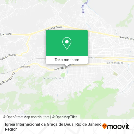 Igreja Internacional da Graça de Deus map