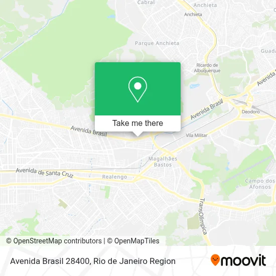 Avenida Brasil 28400 map