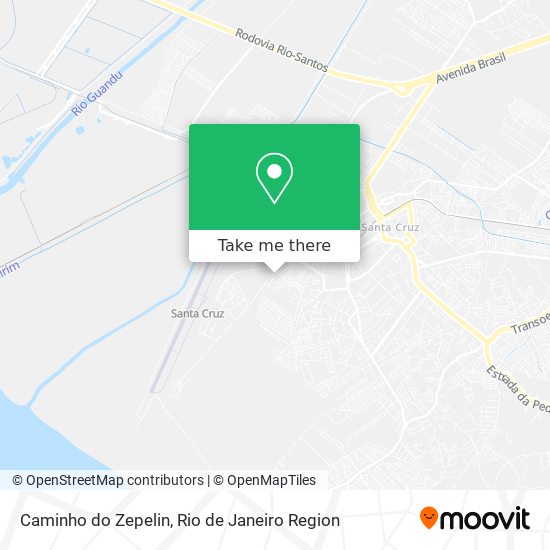 Caminho do Zepelin map