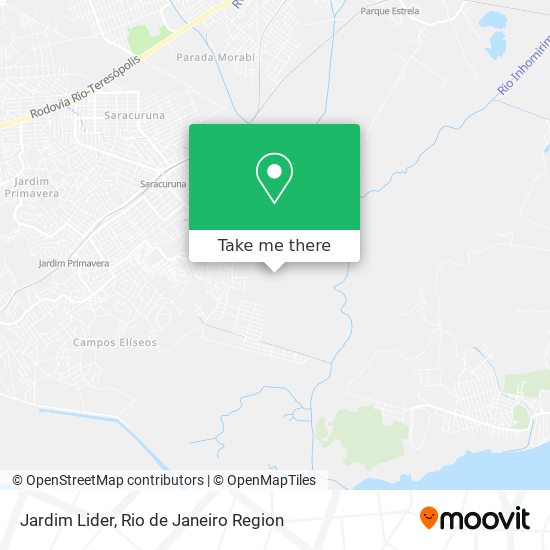 Jardim Lider map