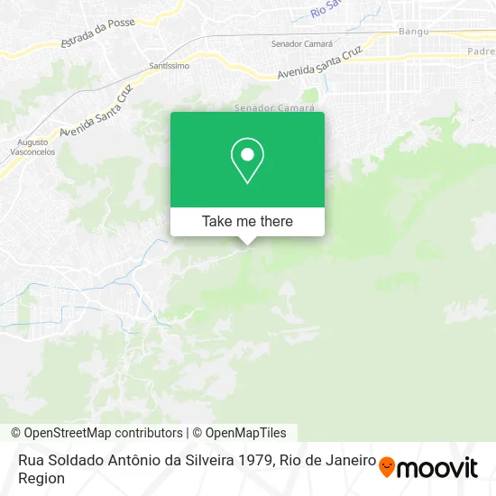 Rua Soldado Antônio da Silveira 1979 map