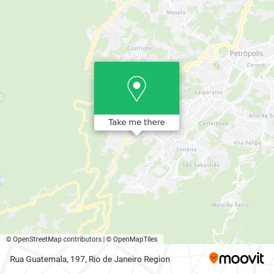 Rua Guatemala, 197 map