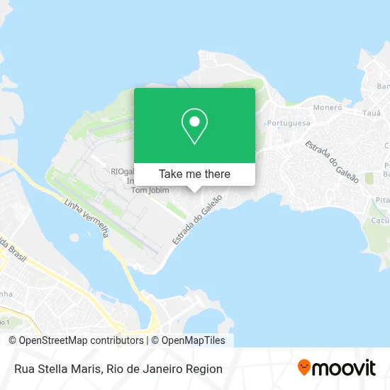 Rua Stella Maris map