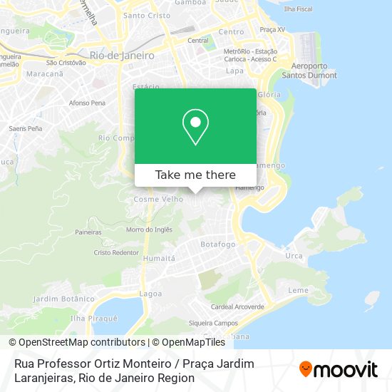 Rua Professor Ortiz Monteiro / Praça Jardim Laranjeiras map