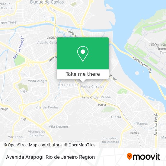 Avenida Arapogi map