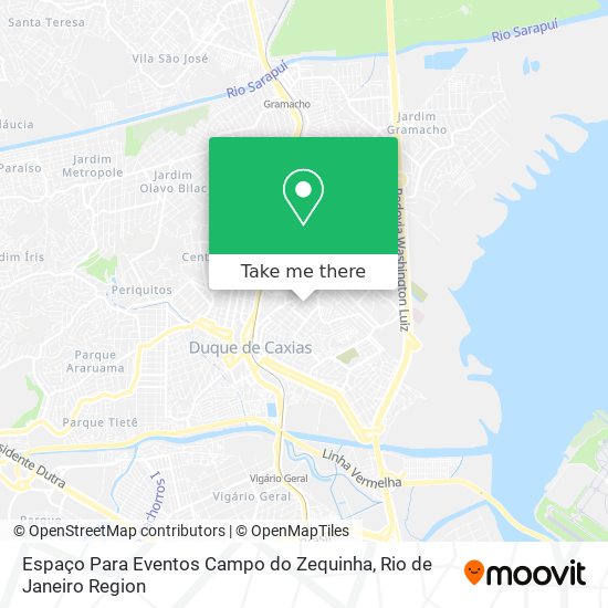 Mapa Espaço Para Eventos Campo do Zequinha