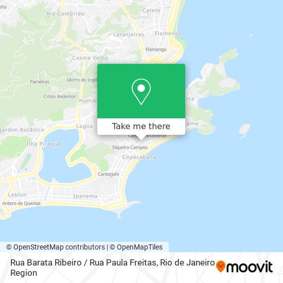 Rua Barata Ribeiro / Rua Paula Freitas map