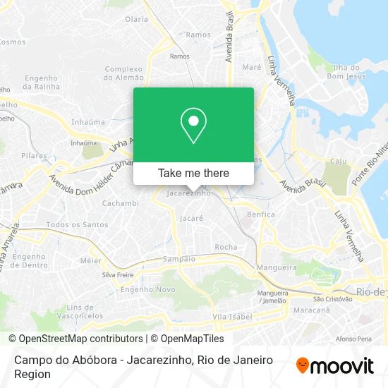 Campo do Abóbora - Jacarezinho map