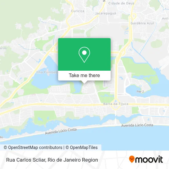 Rua Carlos Scliar map