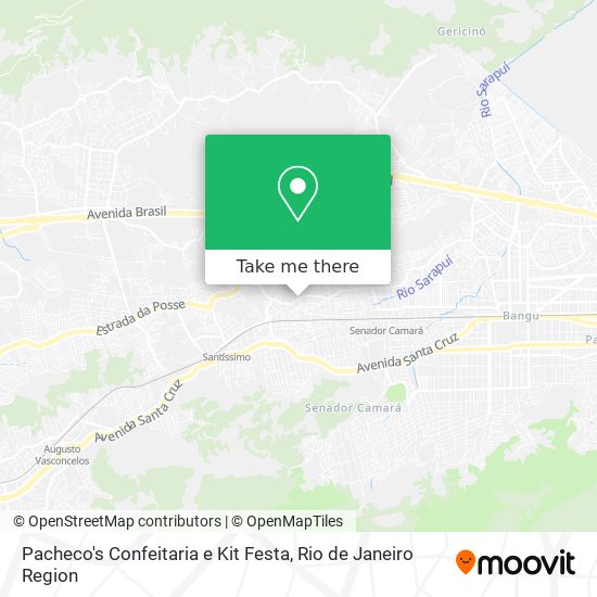 Pacheco's Confeitaria e Kit Festa map