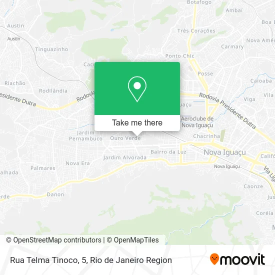 Rua Telma Tinoco, 5 map