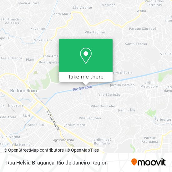 Rua Helvia Bragança map