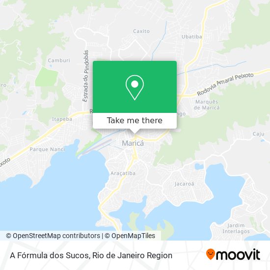 Mapa A Fórmula dos Sucos