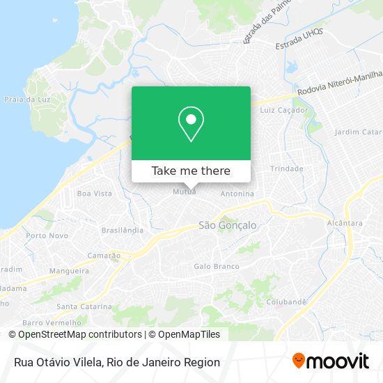 Rua Otávio Vilela map