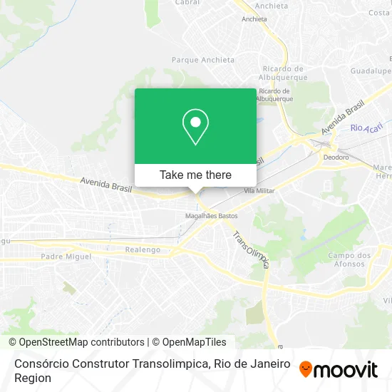 Consórcio Construtor Transolimpica map